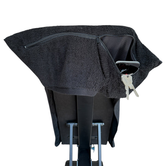 Sporthanddoek 100% Katoen XL Zwart