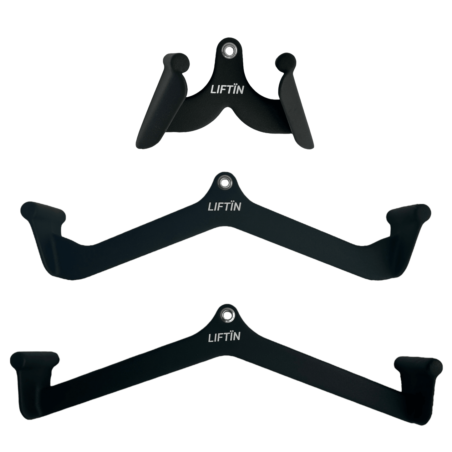 LIFTIN lat pulldown stang - robuuste en duurzame lat pulldown grip voor intensieve training - set