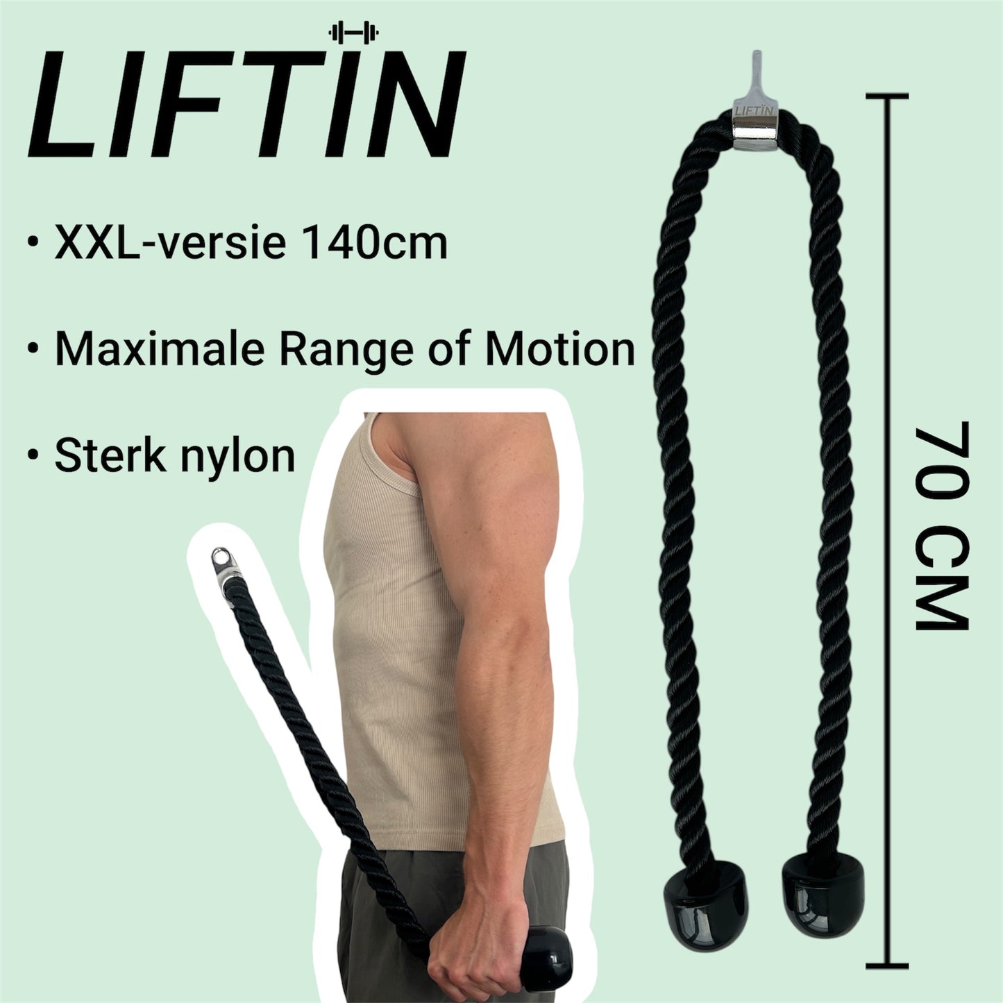 Tricep Rope XXL 140cm