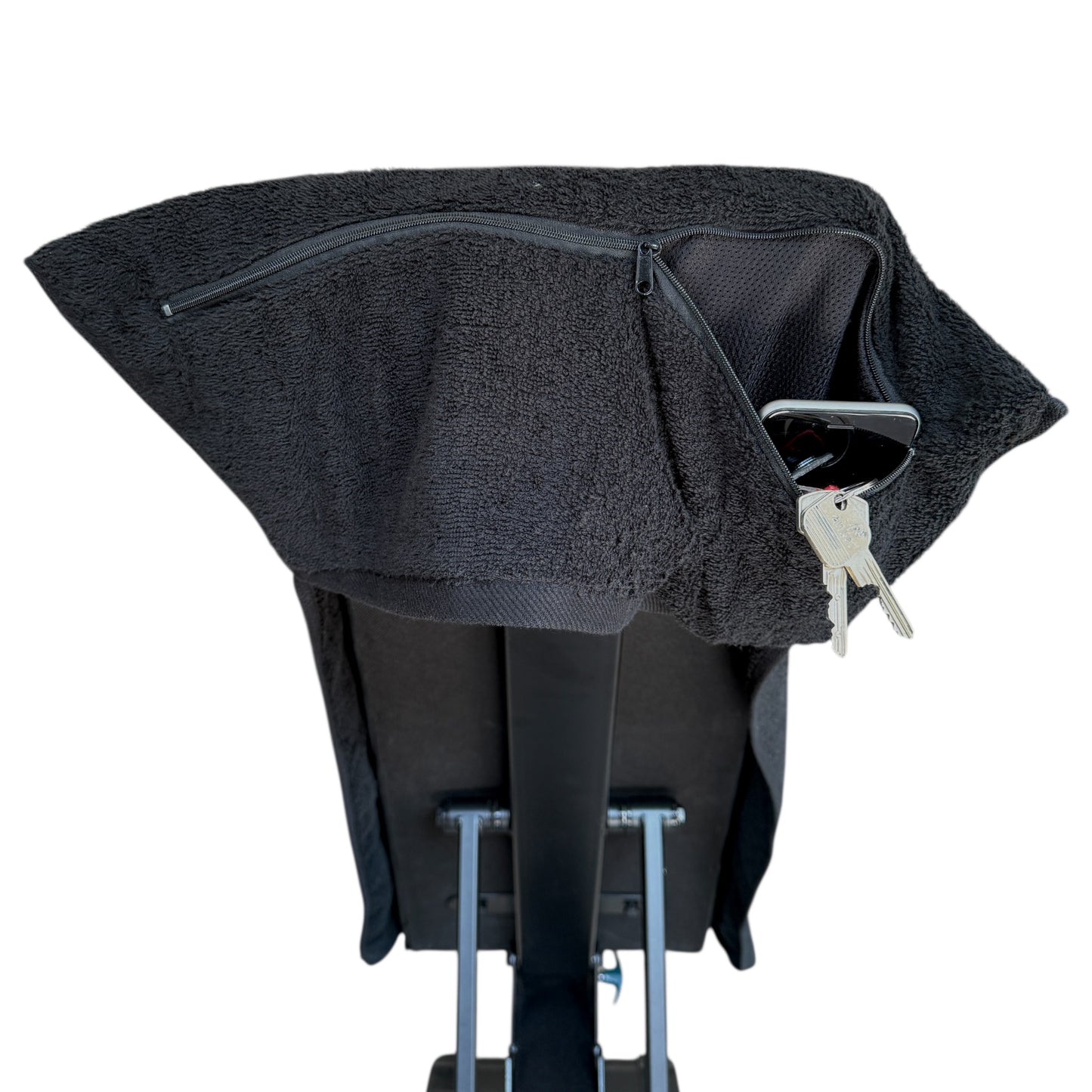 Sporthanddoek 100% Katoen XL Zwart