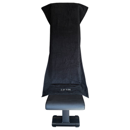 Sporthanddoek 100% Katoen XL Zwart