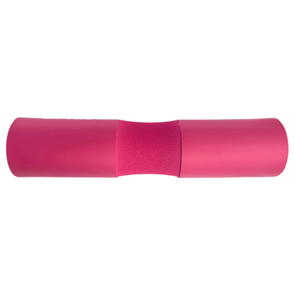 LIFTIN barbell kussen - stijlvolle roze pad voor ultiem comfort en bescherming tijdens fitness - achteraanzicht