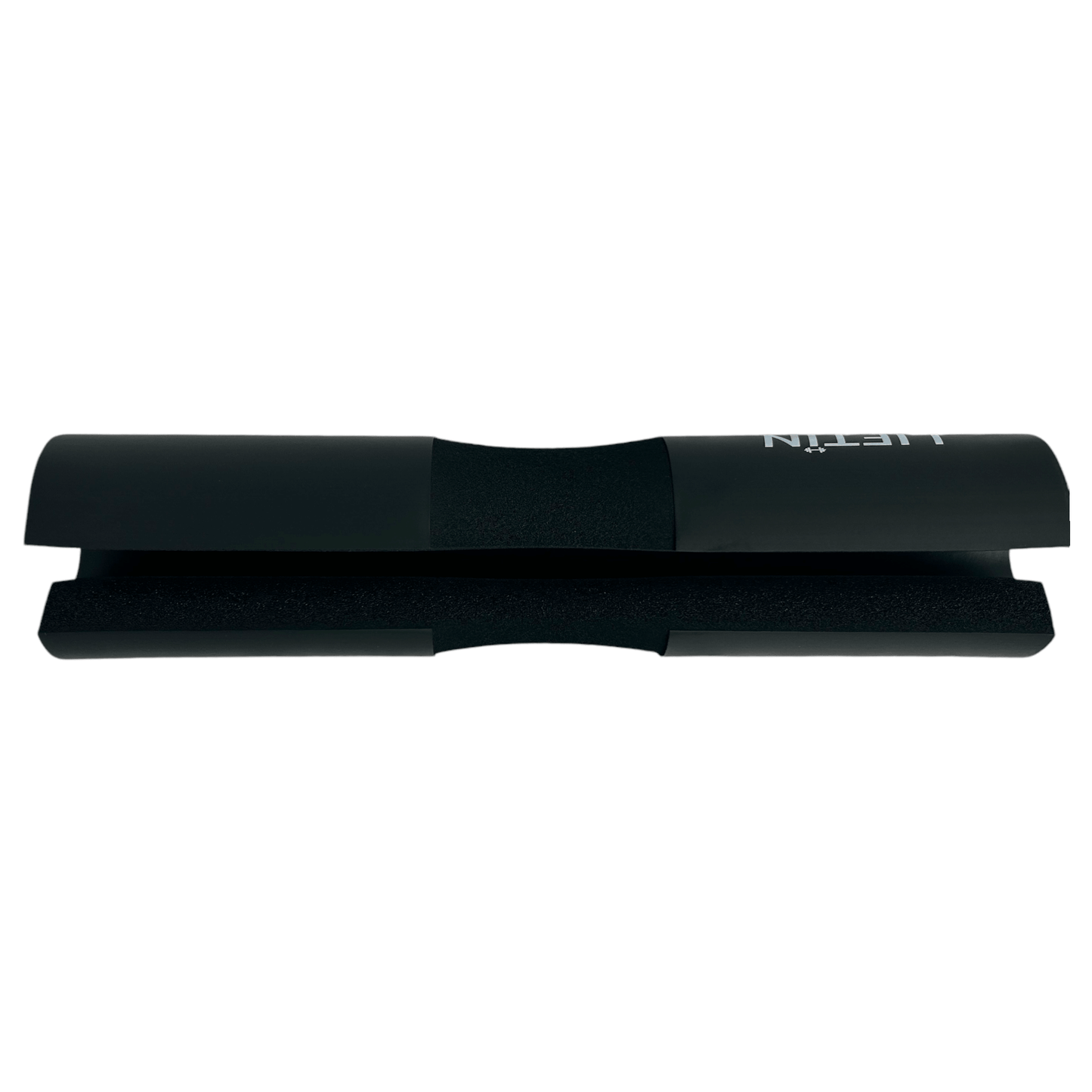 LIFTIN barbell kussen - stijlvolle zwart pad voor ultiem comfort en bescherming tijdens fitness - achteraanzicht