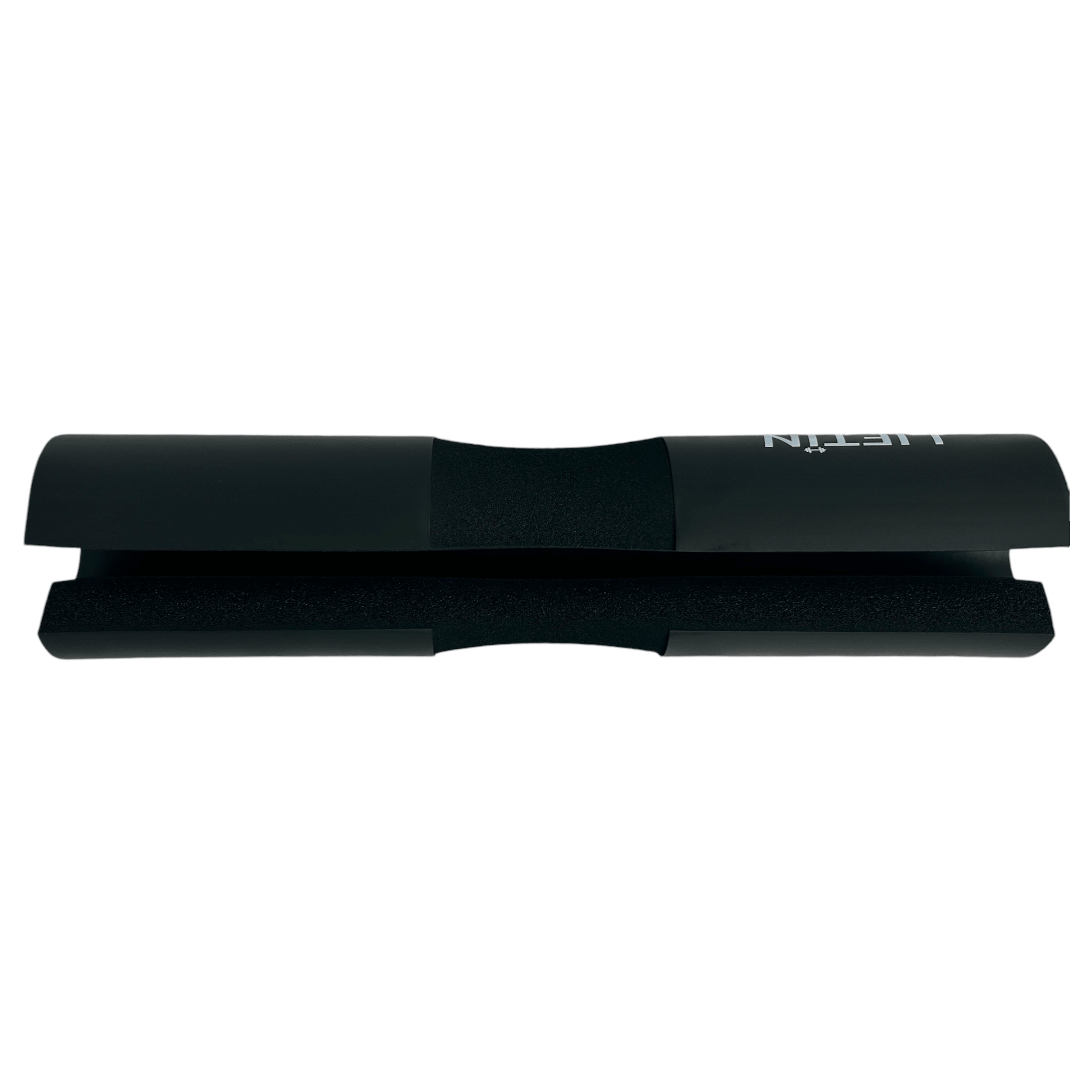LIFTIN barbell kussen - stijlvolle zwart pad voor ultiem comfort en bescherming tijdens fitness - achteraanzicht