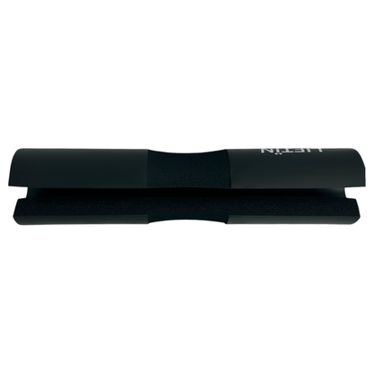 LIFTIN barbell kussen - stijlvolle zwart pad voor ultiem comfort en bescherming tijdens fitness - achteraanzicht