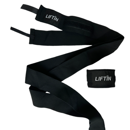 LIFTIN boxing wraps - katoenen boksbandages met duimlus voor stevig omwikkelen - detailopname