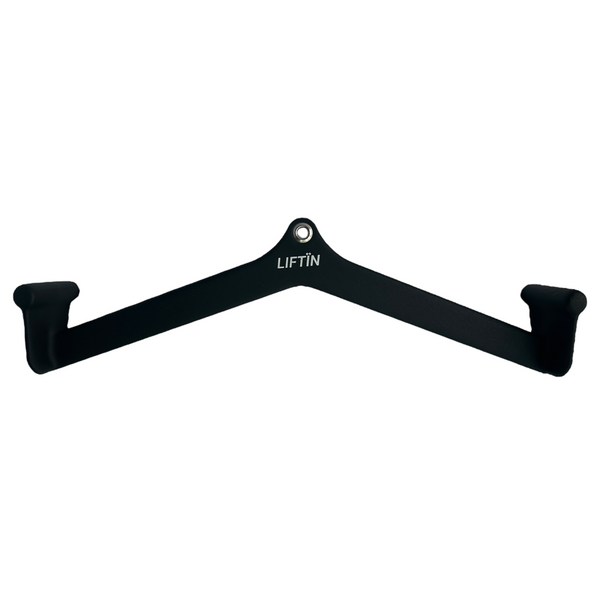 LIFTIN lat pulldown bar - ergonomisch ontworpen lat pulldown stang met medium grip - vooraanzicht