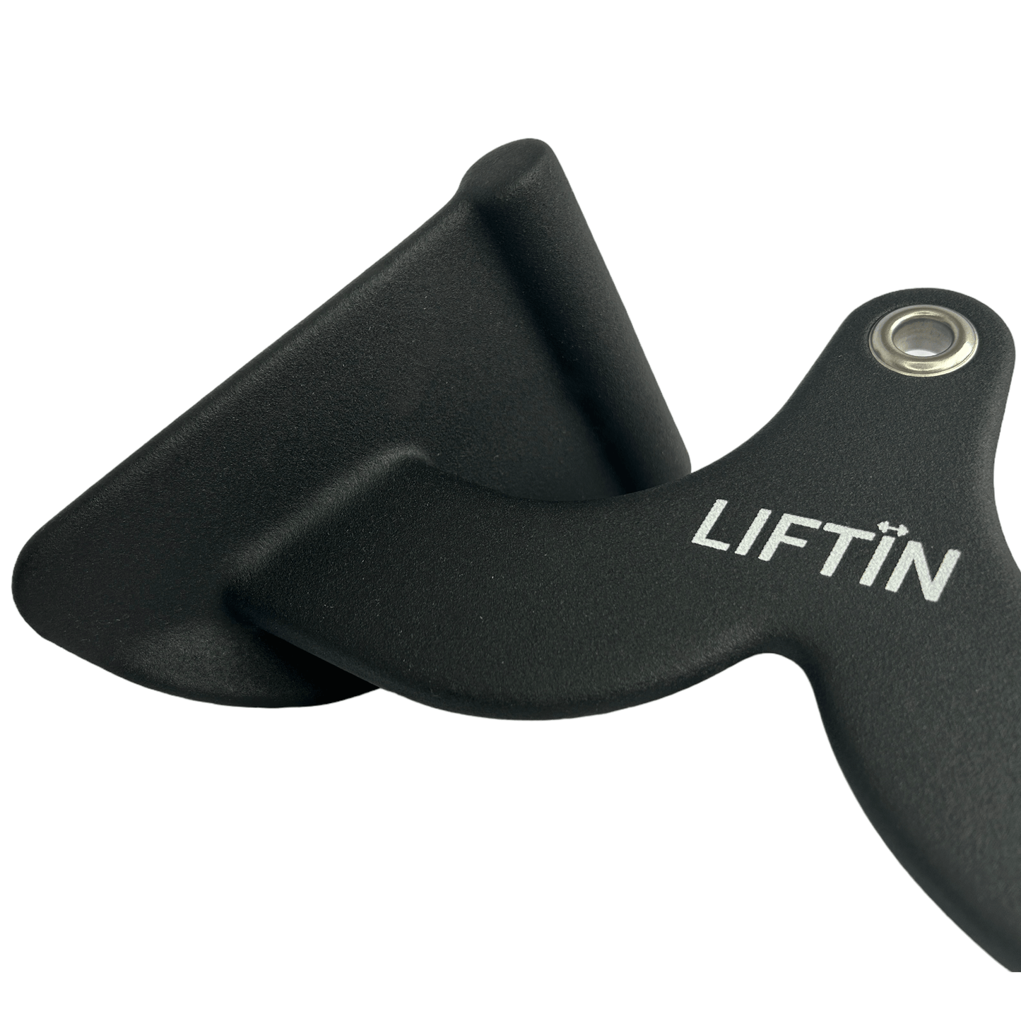 LIFTIN lat pulldown bar - robuuste lat pulldown grip voor effectieve rugspieroefeningen - detailopname