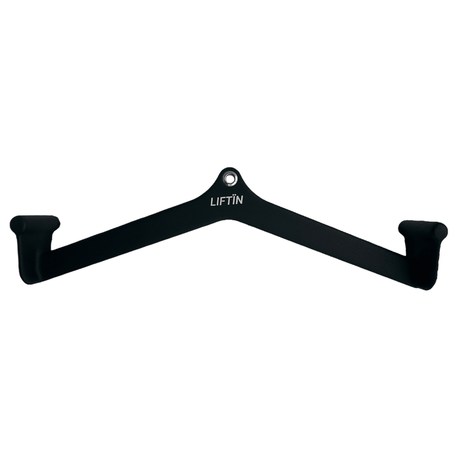 LIFTIN lat pulldown bar - ergonomisch ontworpen lat pulldown stang met medium grip - vooraanzicht