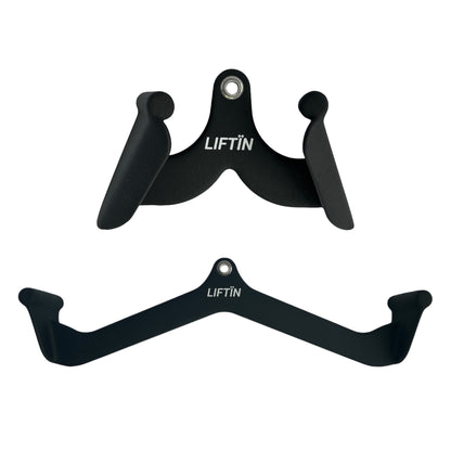 LIFTIN lat pulldown bar - ergonomisch ontworpen lat pulldown stang set 2 - vooraanzicht