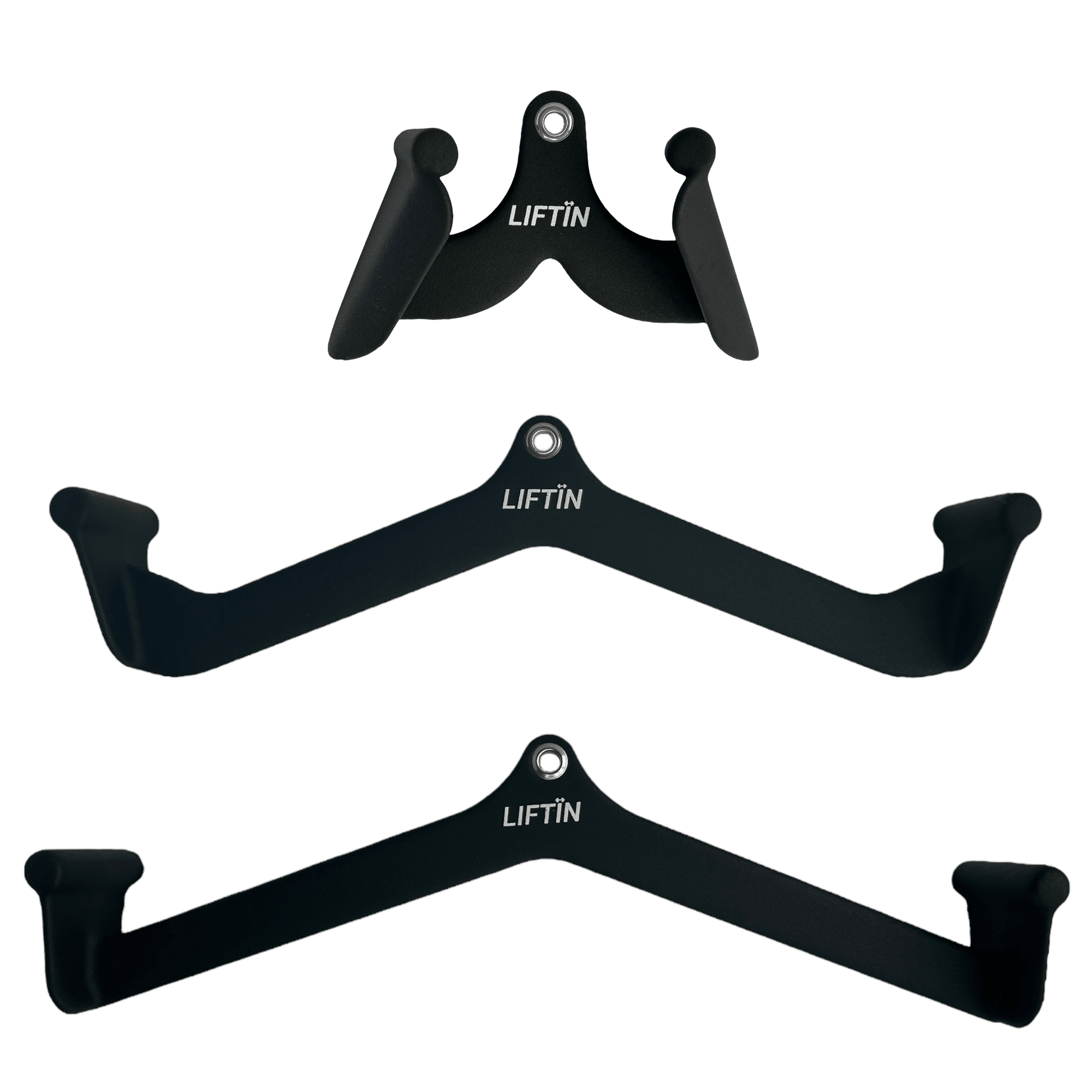 LIFTIN lat pulldown stang - robuuste en duurzame lat pulldown grip voor intensieve training - set