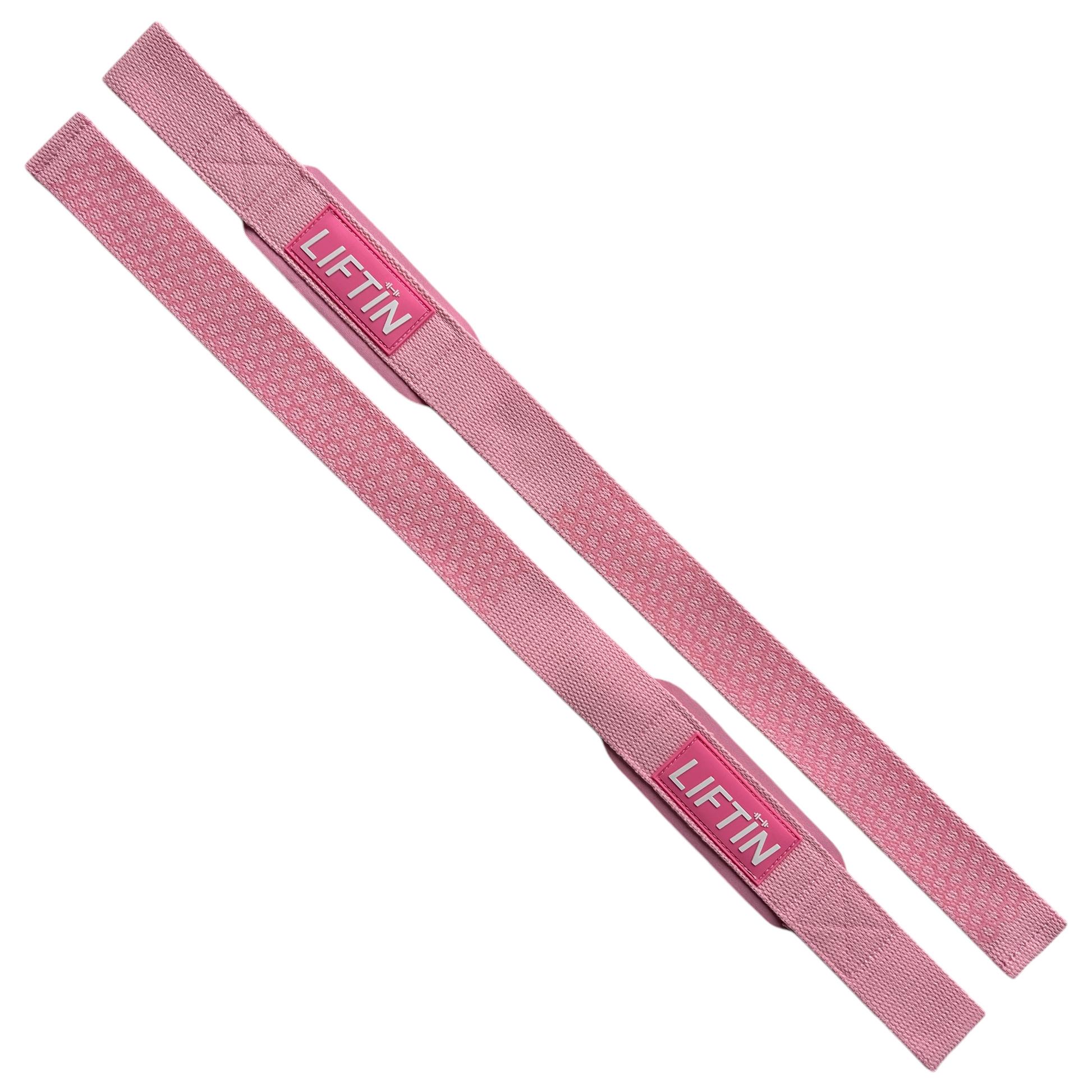 LIFTIN lifting straps - fitness straps voor verhoogde grip en veiligheid tijdens gewichtheffen - bovenaanzicht