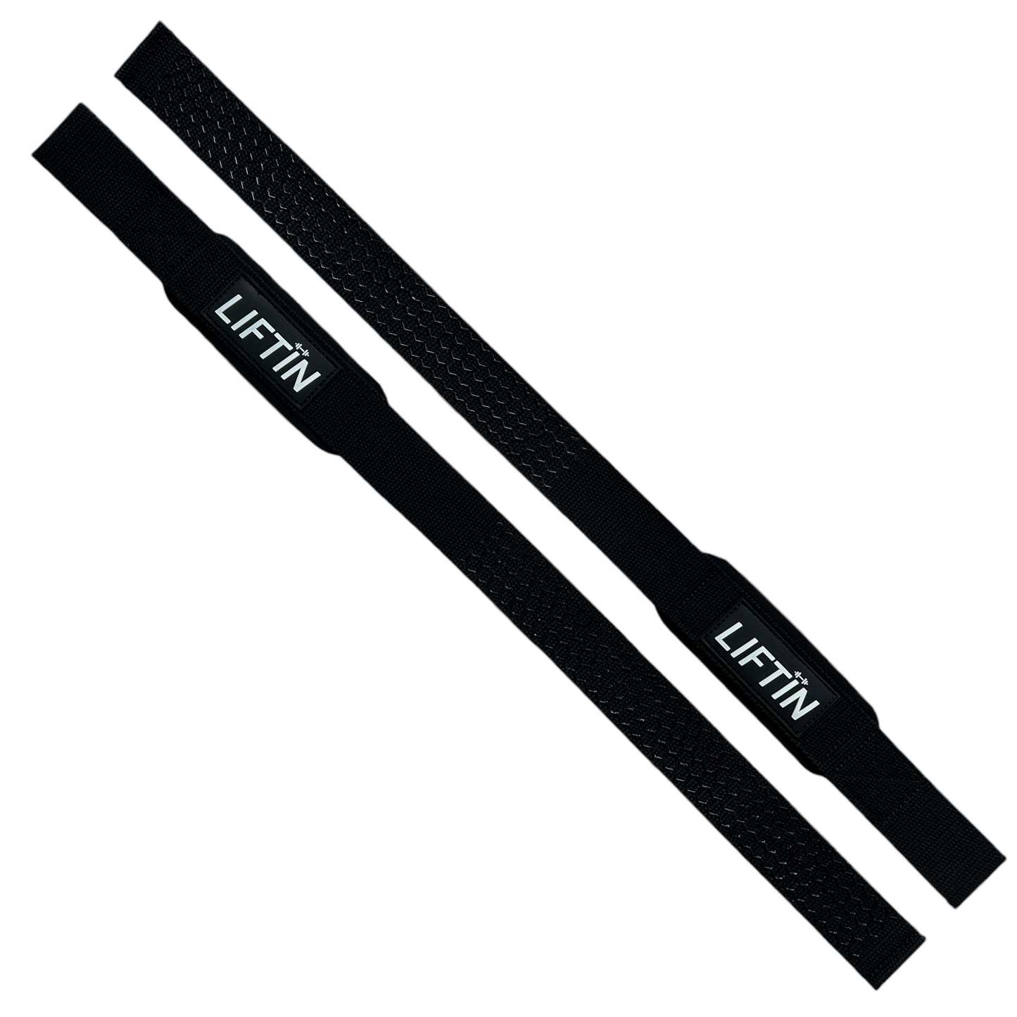 LIFTIN lifting straps - fitness straps voor verhoogde grip en veiligheid tijdens gewichtheffen - bovenaanzicht