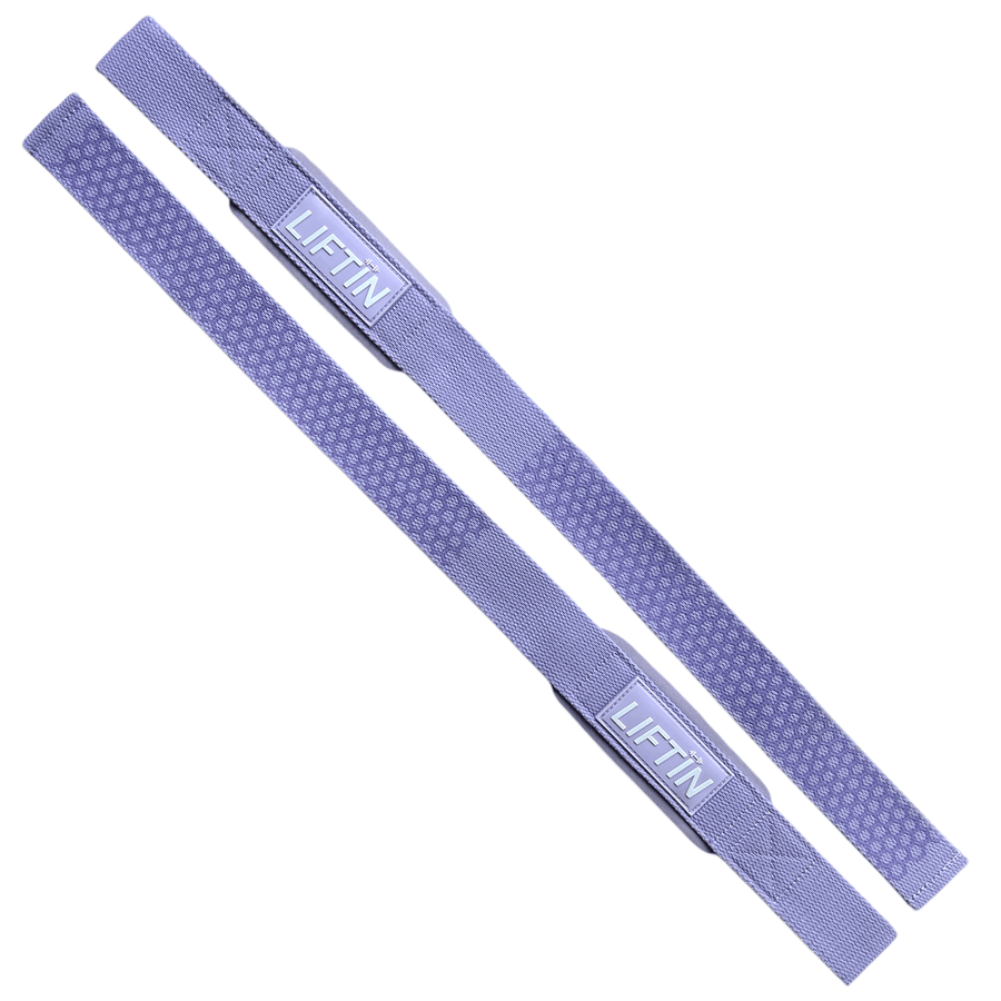 LIFTIN lifting straps - fitness straps voor verhoogde grip en veiligheid tijdens gewichtheffen - bovenaanzicht