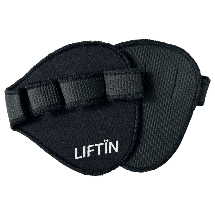 LIFTIN palm grips - stijlvolle en functionele grip pads voor verbeterde handbescherming en grip tijdens het tillen - vooraanzicht