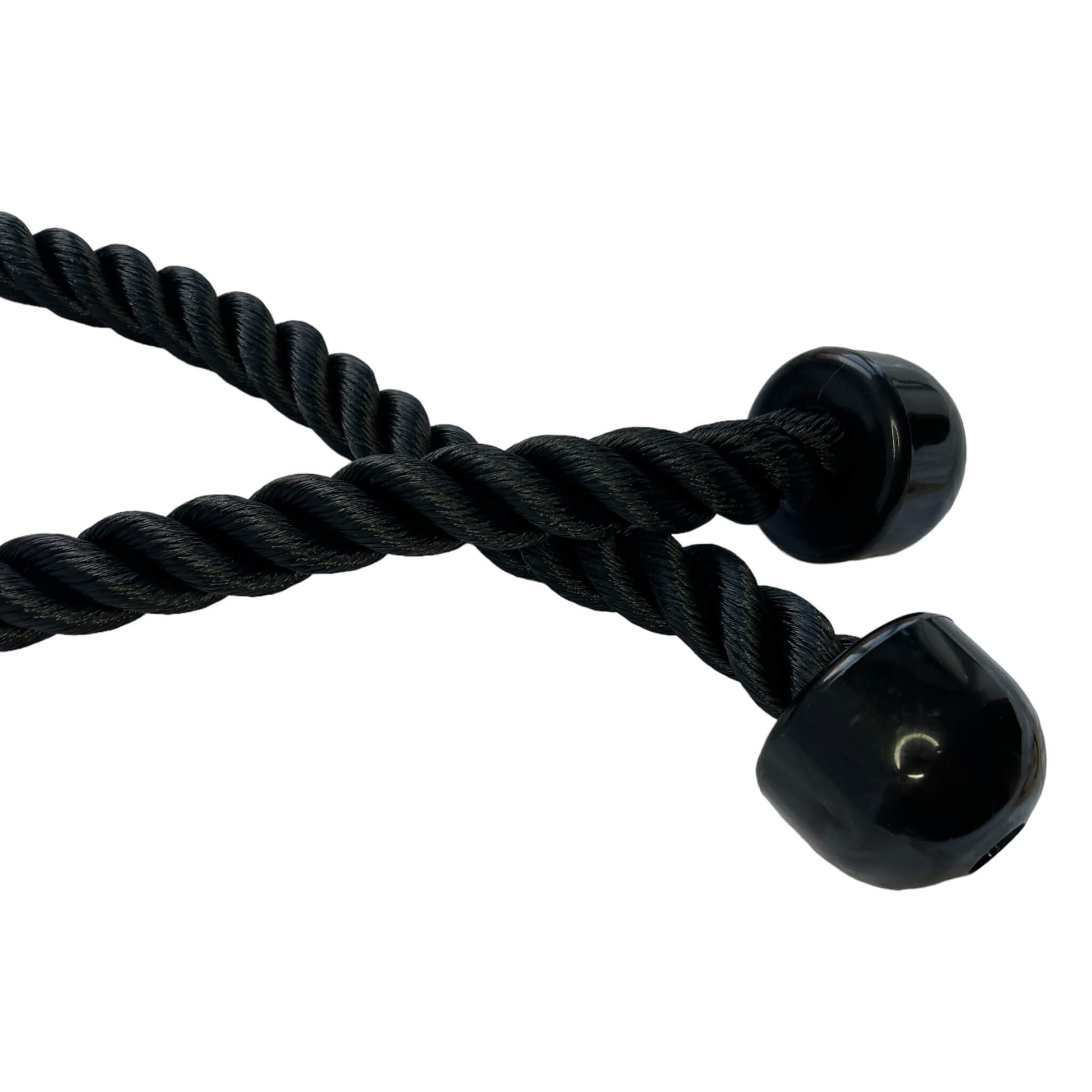 LIFTIN tricep rope 100 cm - robuust triceps touw van nylon voor intensieve workouts - detailopname