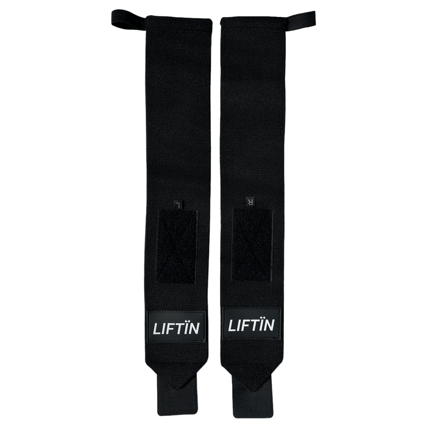 LIFTIN wrist wraps - ondersteuning en bescherming voor polsen bij intensieve krachttraining - bovenaanzicht
