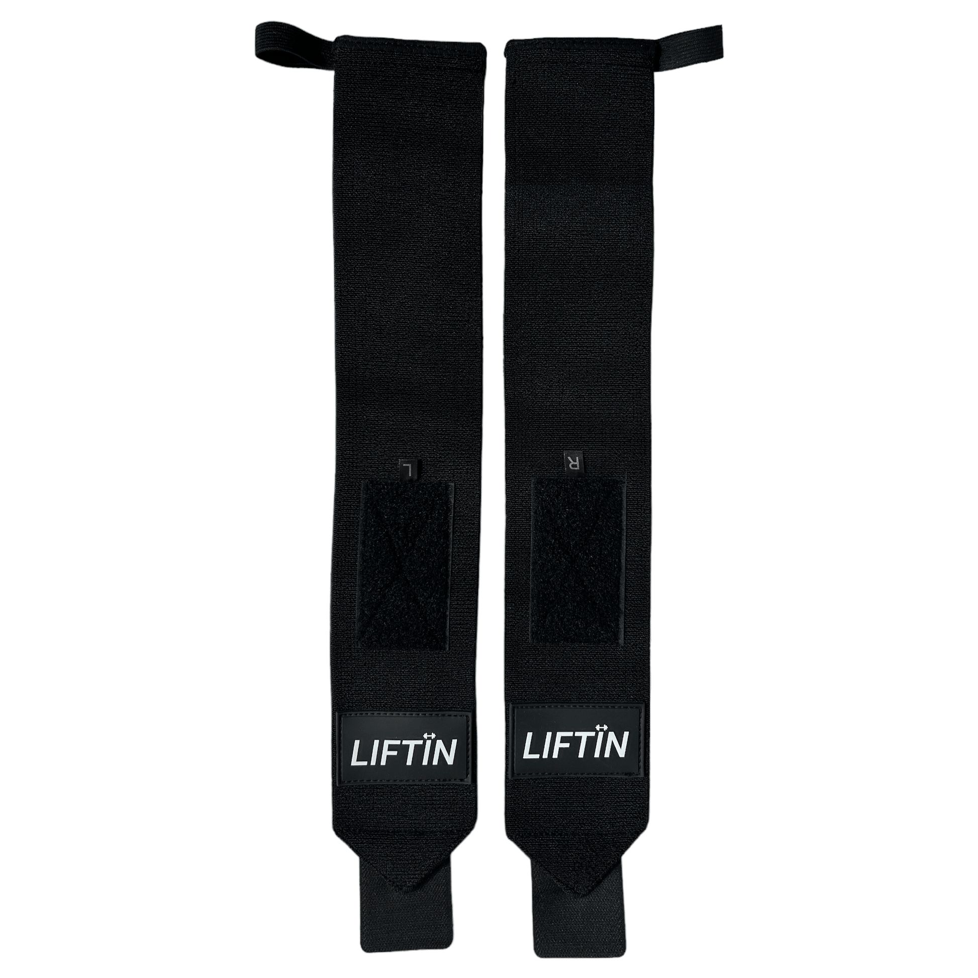LIFTIN wrist wraps - ondersteuning en bescherming voor polsen bij intensieve krachttraining - bovenaanzicht
