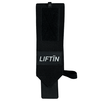 LIFTIN wrist wraps - elastische duimlus voor stevige pasvorm en stabiliteit - close-up