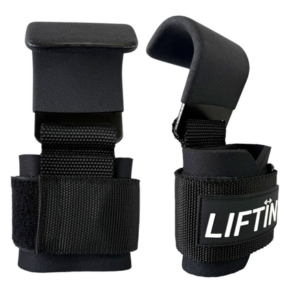 LIFTIN lifting hooks - stevige stalen haken met siliconen coating voor maximale kracht - vooraanzicht