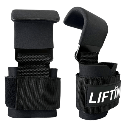 LIFTIN lifting hooks - stevige stalen haken met siliconen coating voor maximale kracht - vooraanzicht