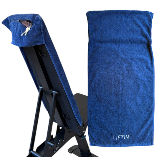 Sporthanddoek 100% Katoen Blauw