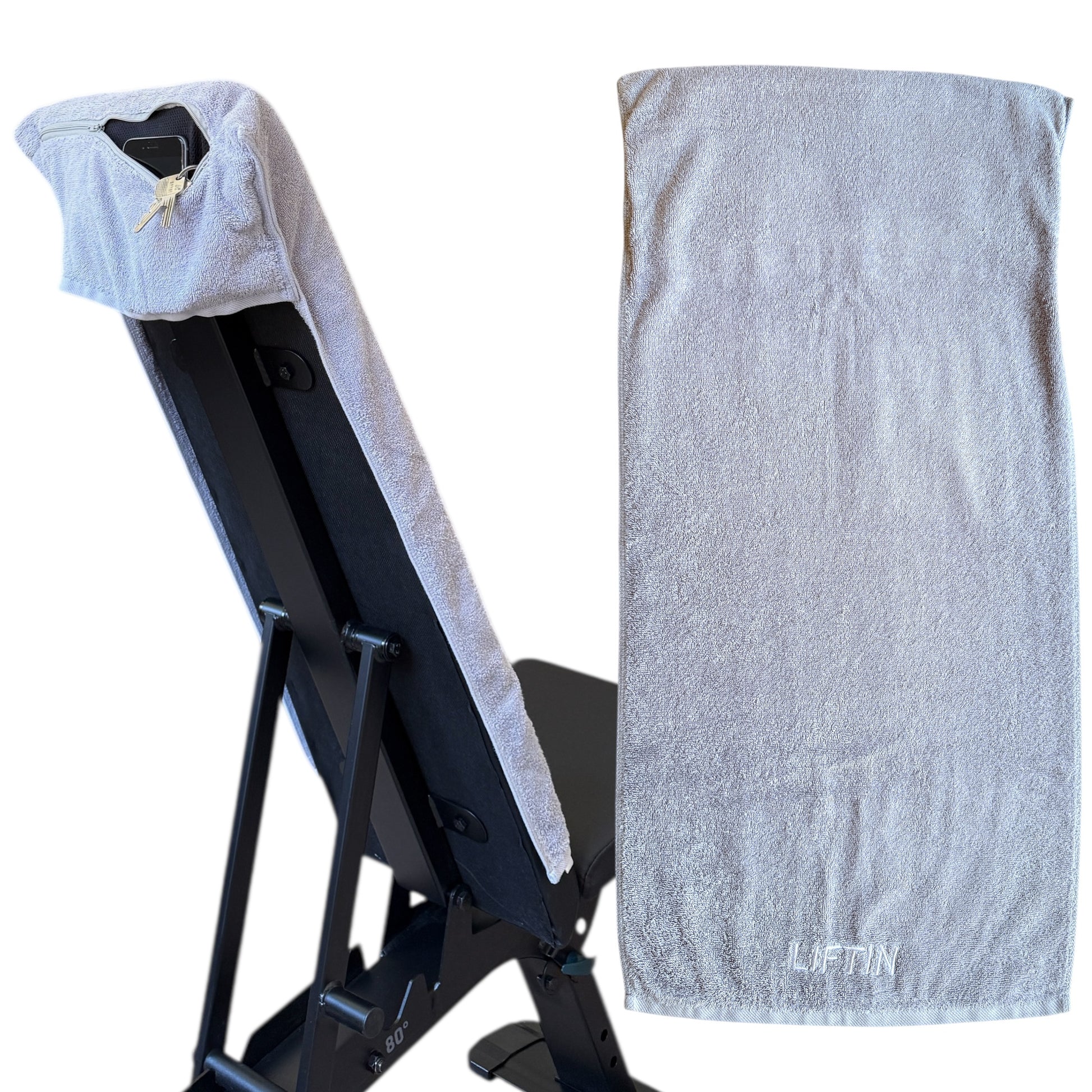 LIFTIN Sporthanddoek grijs