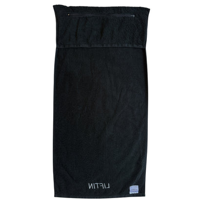 Sporthanddoek 100% Katoen Zwart