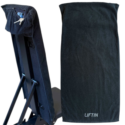 Sporthanddoek 100% Katoen Zwart